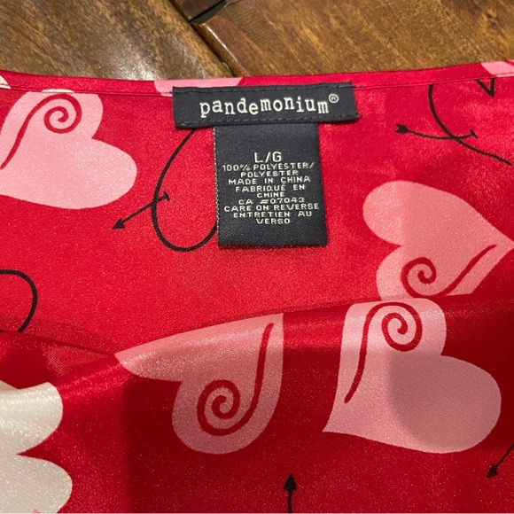 Vintage Pandemonium satin chemise nightie - Picture 6 of 10